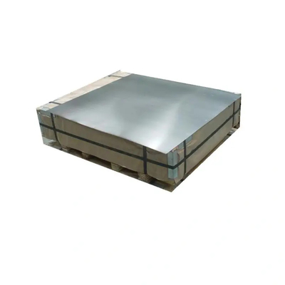 Dikte 0.50mm Staal Metalen Tin Plaat Zilver 170Mpa Opbrengst Sterkte