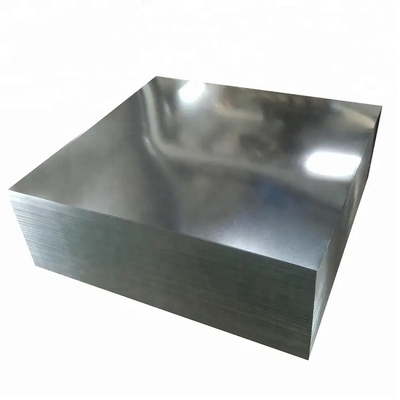 Dikte 0.50mm Staal Metalen Tin Plaat Zilver 170Mpa Opbrengst Sterkte