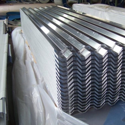 200 g/m2 Zinkcoating gegalvaniseerd staalplaat SGCC metaalplaat gegolfd