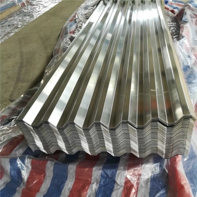 200 g/m2 Zinkcoating gegalvaniseerd staalplaat SGCC metaalplaat gegolfd